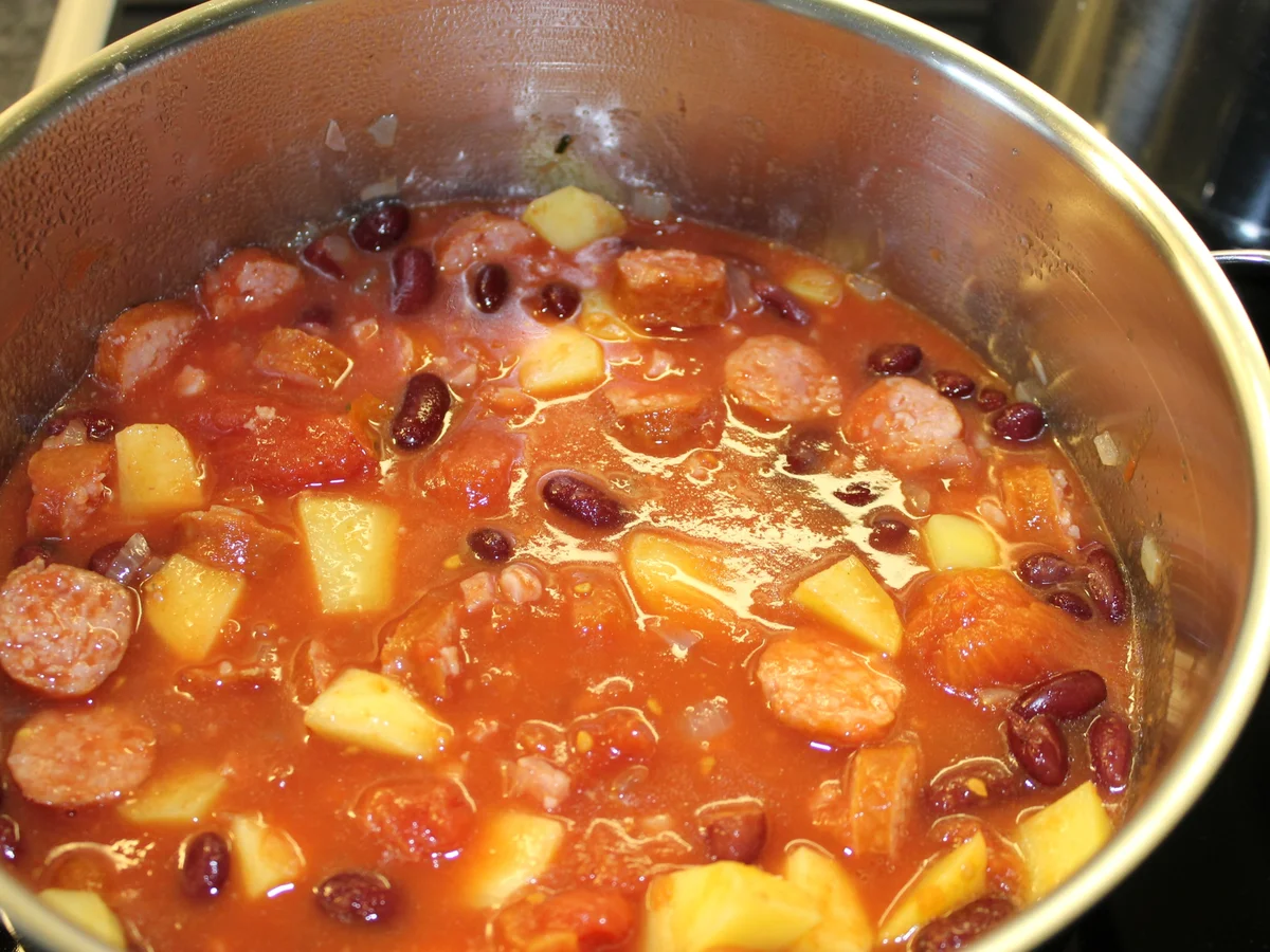 Rezept: Deftige Bohnensuppe Bild Nr. 15454 Deftige Bohnensuppe - Rezept - Bild Nr. 15454