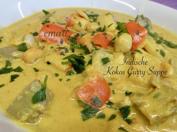 Indische Kokos Curry Suppe in der Interpretation von emari - einfach ...