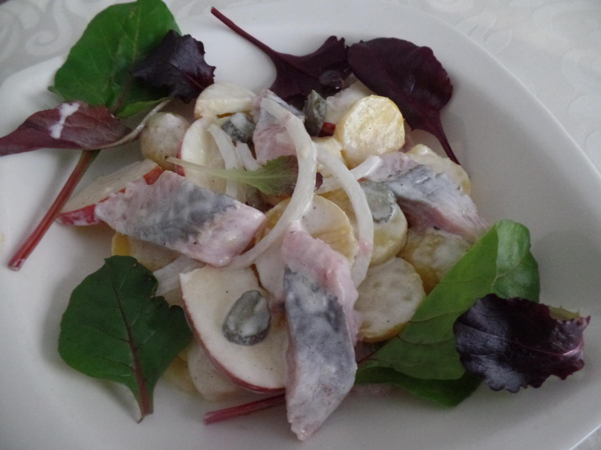 Matjes-Kartoffelsalat - Rezept mit Bild - kochbar.de