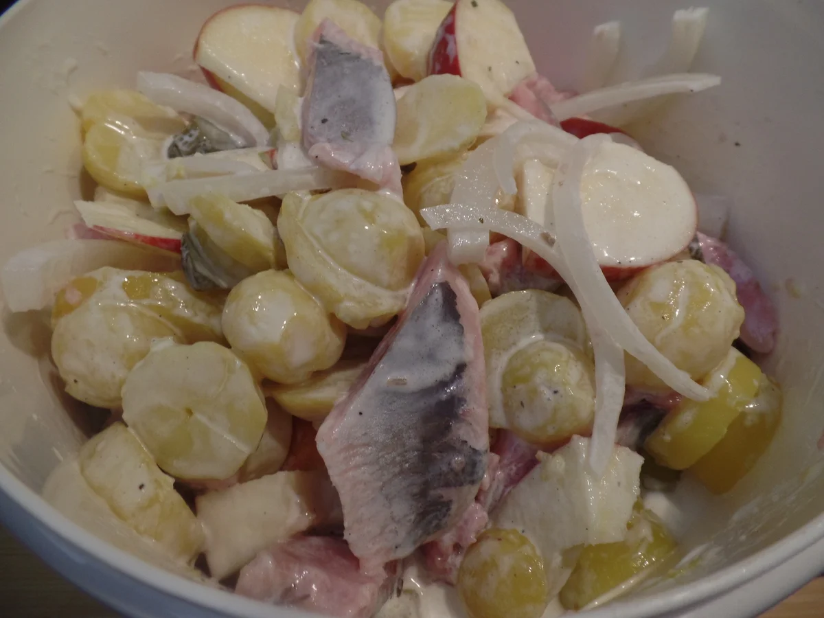 Matjes-Kartoffelsalat - Rezept - Bild Nr. 15458