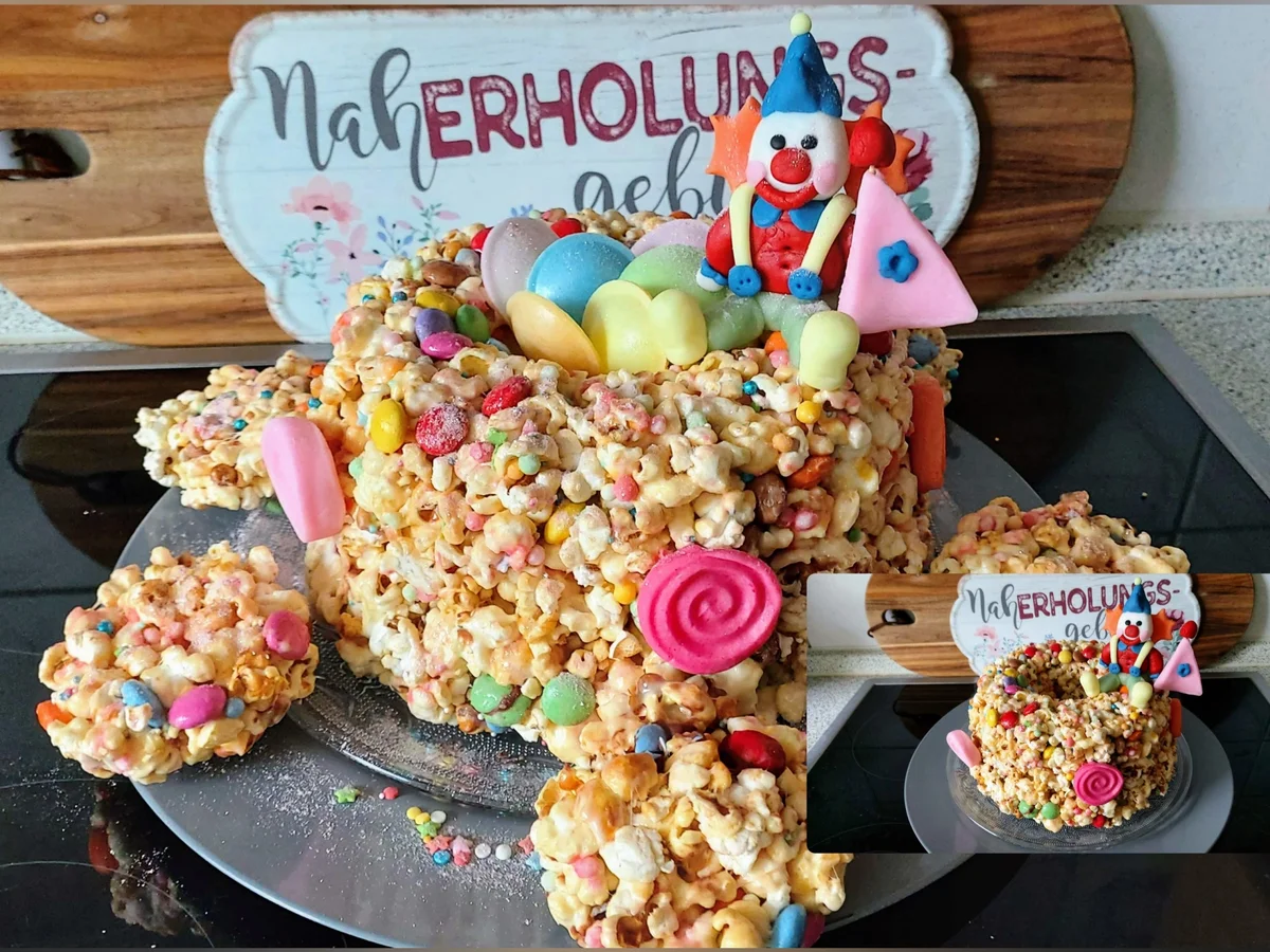 Rezept: Popcorn - Cake Bild Nr. 15520 Popcorn - Cake - Rezept - Bild Nr. 15520