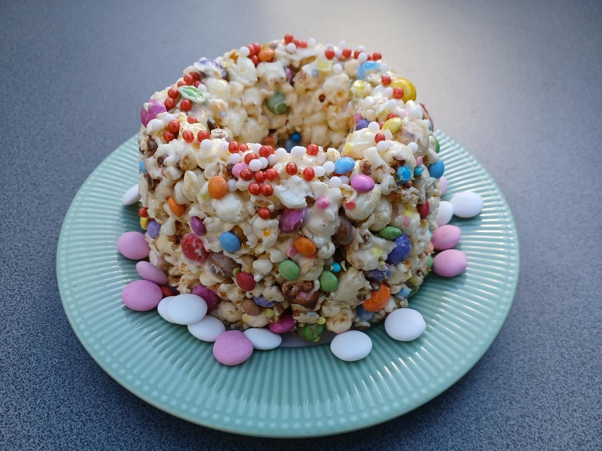Bunter Popcorn - Kuchen - Rezept - Bild Nr. 15482