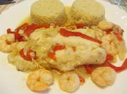 Merluza a la riojana - Kabeljau nach Rioja-Art - Rezept - Bild Nr. 15477