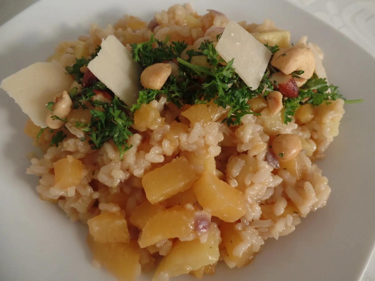 Steckrüben-Kartoffel-Risotto - Rezept - Bild Nr. 15481