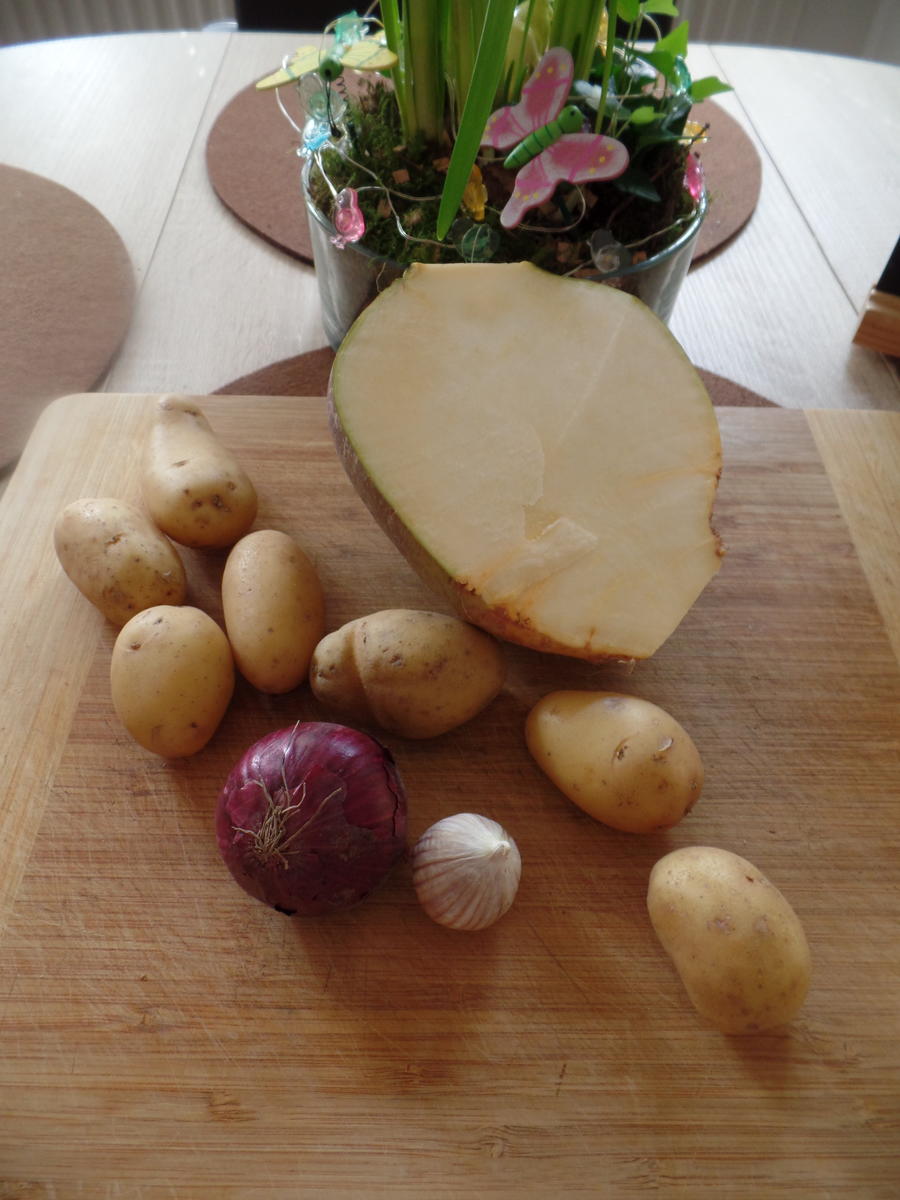 Steckrüben-Kartoffel-Risotto - Rezept - Bild Nr. 15483