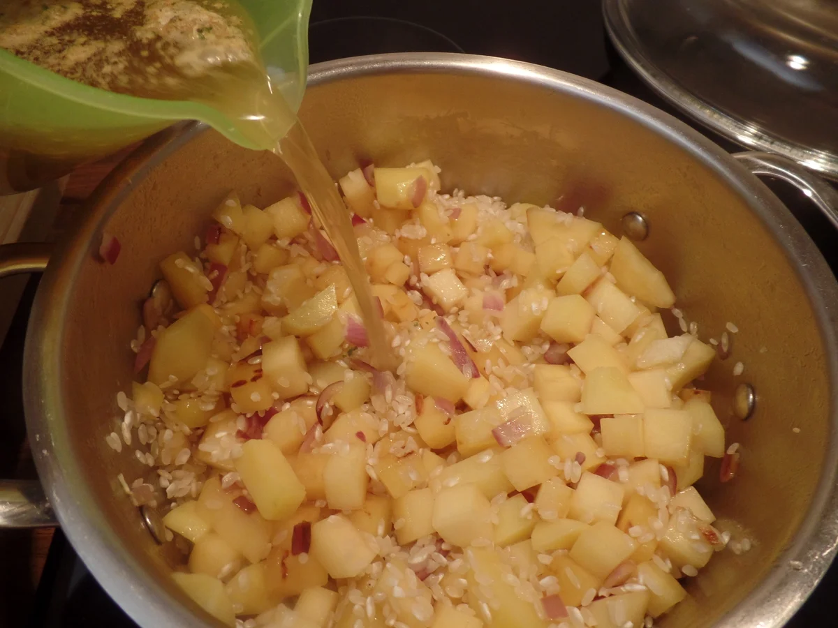 Steckrüben-Kartoffel-Risotto - Rezept - Bild Nr. 15487