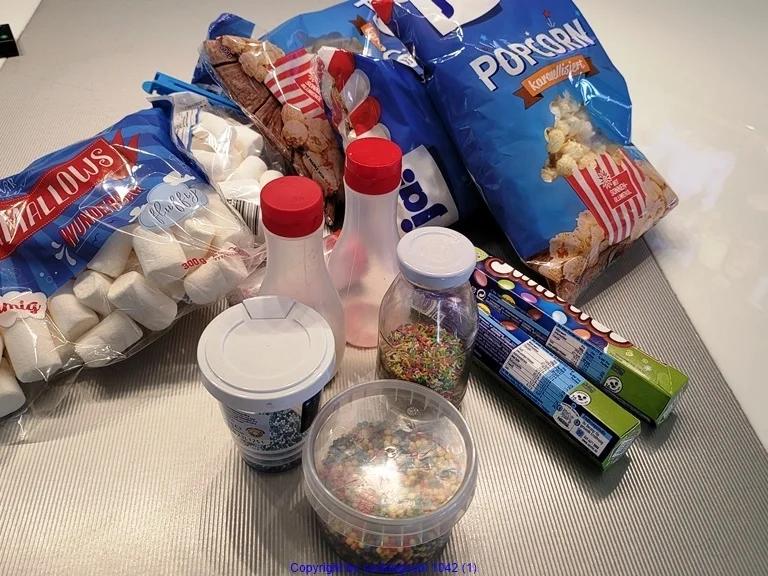 Aalaf !!! Heute POPKORN KUCHEN von KID`s handgerührt ohne backen - Rezept - Bild Nr. 15503