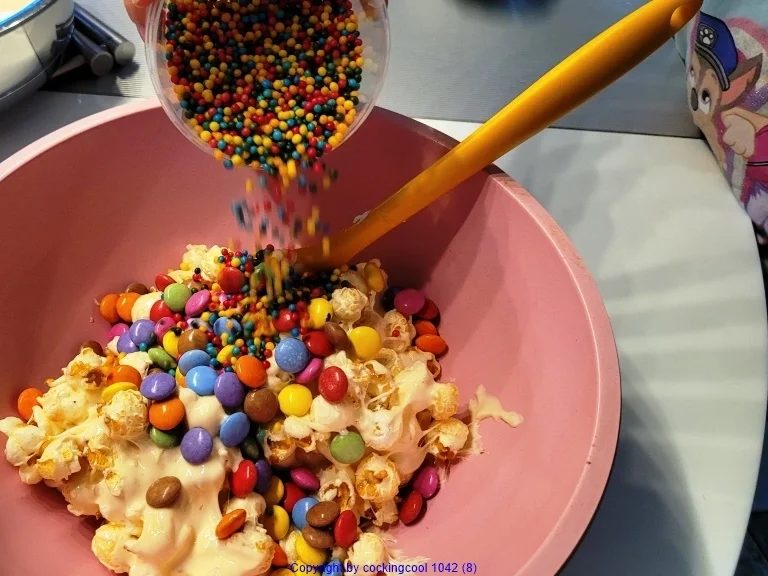 Aalaf !!! Heute POPKORN KUCHEN von KID`s handgerührt ohne backen - Rezept - Bild Nr. 15510