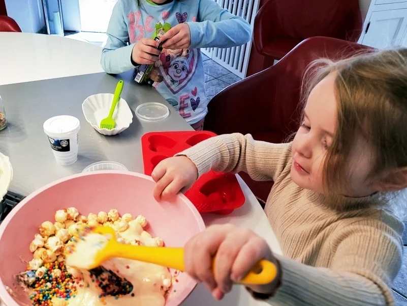Aalaf !!! Heute POPKORN KUCHEN von KID`s handgerührt ohne backen - Rezept - Bild Nr. 15513