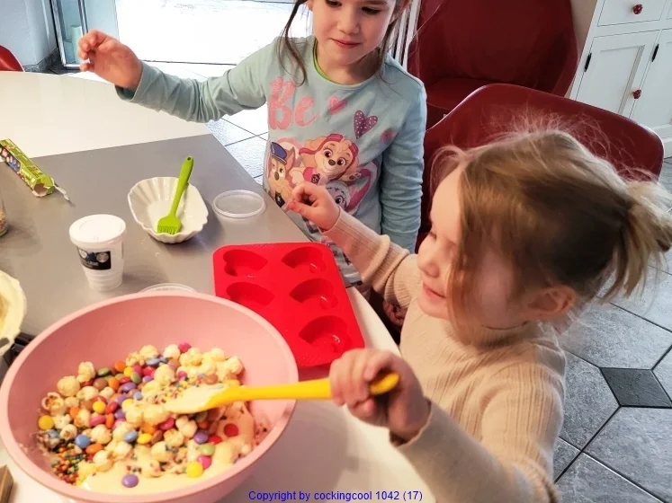 Aalaf !!! Heute POPKORN KUCHEN von KID`s handgerührt ohne backen - Rezept - Bild Nr. 15515