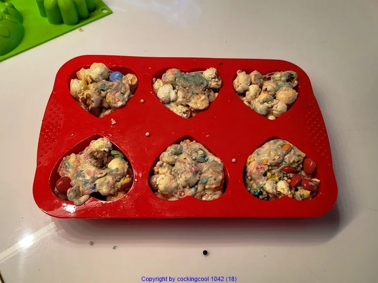 Aalaf !!! Heute POPKORN KUCHEN von KID`s handgerührt ohne backen - Rezept - Bild Nr. 15517