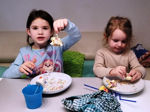Aalaf !!! Heute POPKORN KUCHEN von KID`s handgerührt ohne backen - Rezept - Bild Nr. 15524