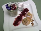 Pannacotta mit Pflaumenkompott und Quarkknödeln aus dem Dampfgarer - Rezept - Bild Nr. 2
