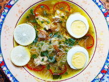 Indonesische Hühnersuppe -- Soto Ayam Madura - Rezept - Bild Nr. 2