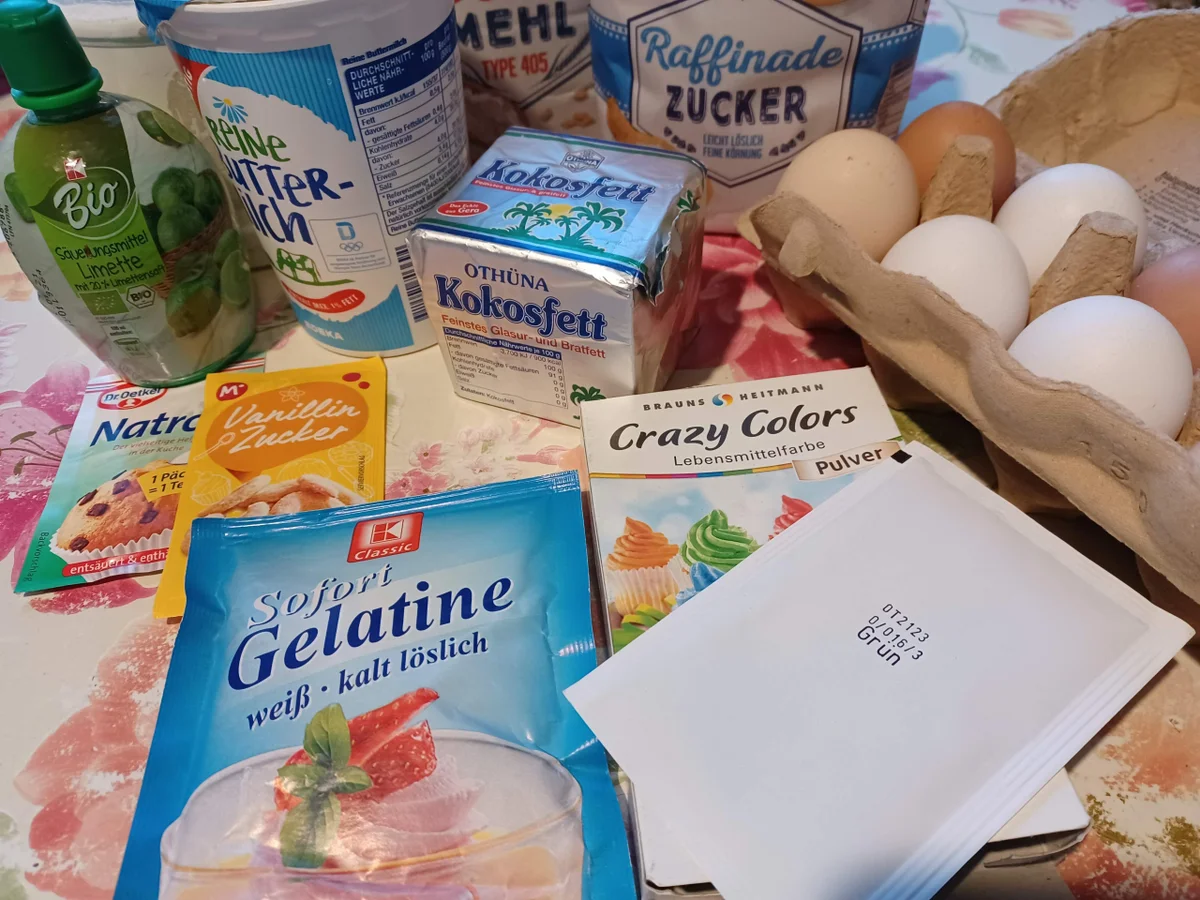 Limetten - Kuchen - Rezept - Bild Nr. 15503