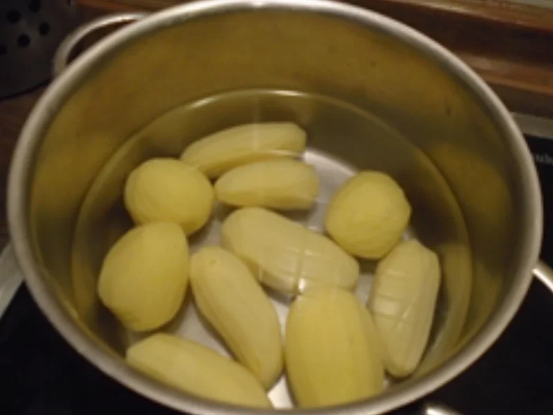 Paprika-Spinat-Gemüse mit Spiegelei und Kümmel-Drillingen - Rezept - Bild Nr. 16