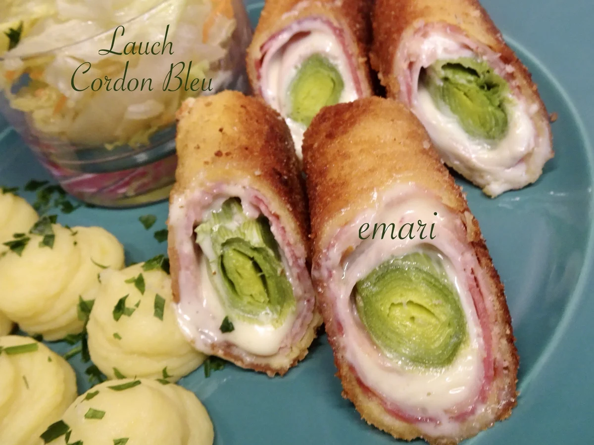 Lauch Cordon Bleu - Rezept - Bild Nr. 15525