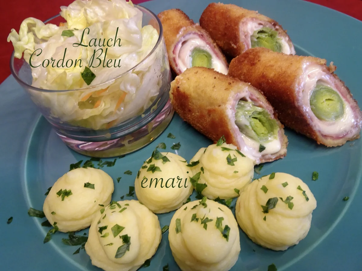 Lauch Cordon Bleu - Rezept - Bild Nr. 15526