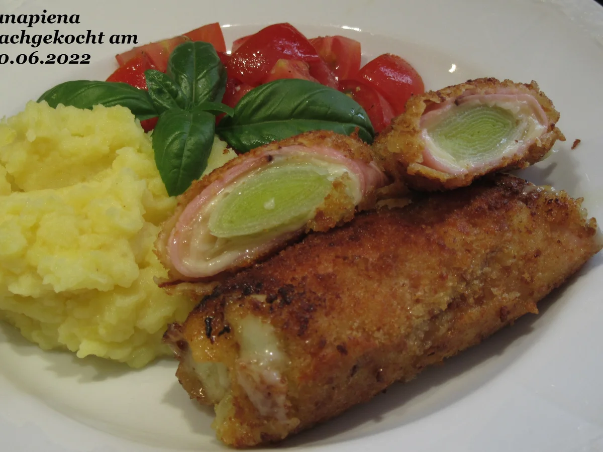 Lauch Cordon Bleu - Rezept - Bild Nr. 15527