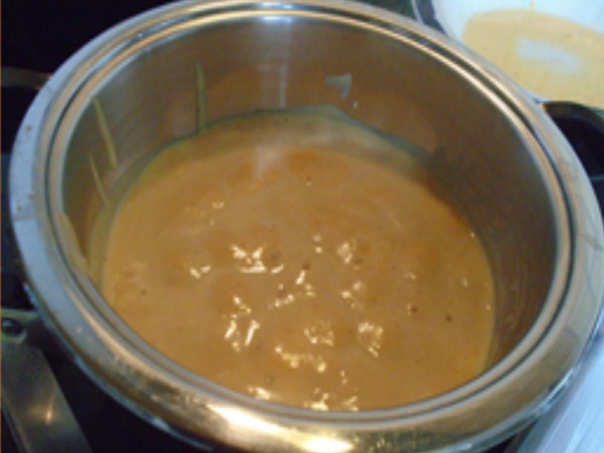 Nackenkotelett mit Sambal Sauce, Pommes Frites und Chinakohlsalat - Rezept - Bild Nr. 7