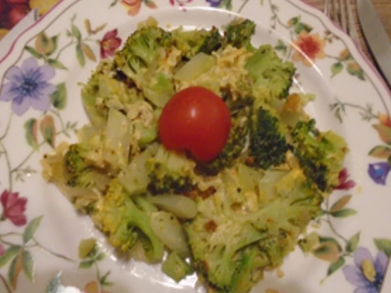 Rezept: Schnelle Brokkoli-Eier-Pfanne Bild Nr. 5 Schnelle Brokkoli-Eier-Pfanne - Rezept - Bild Nr. 5