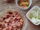 Rindergulasch mit Zwiebeln und Paprika - Rezept - Bild Nr. 15517