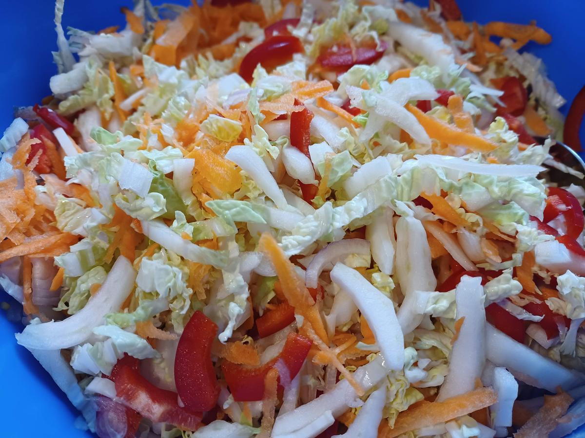 Chinakohl - Salat - Rezept - Bild Nr. 15523