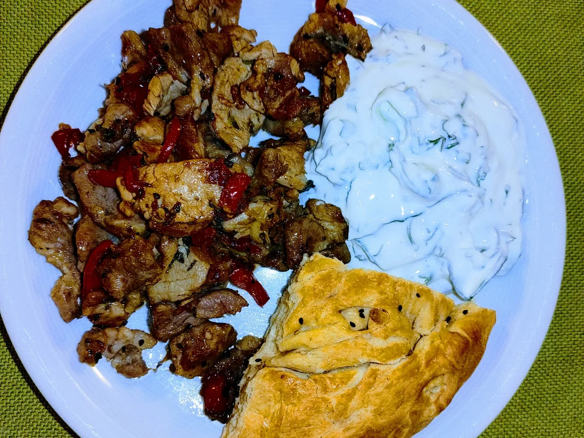 Rezept: Gyros aus der Pfanne Bild Nr. 15521 Gyros aus der Pfanne - Rezept - Bild Nr. 15521