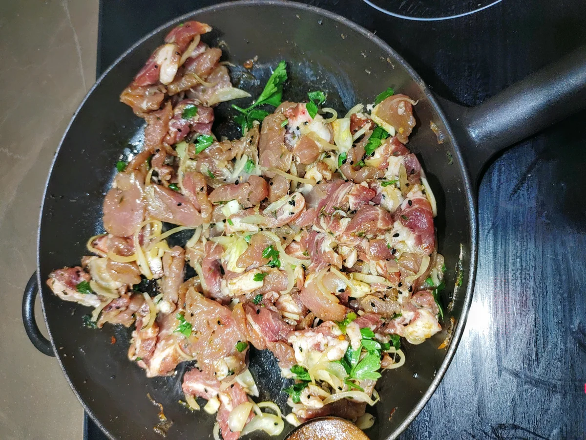 Rezept: Gyros aus der Pfanne Bild Nr. 15522 Gyros aus der Pfanne - Rezept - Bild Nr. 15522