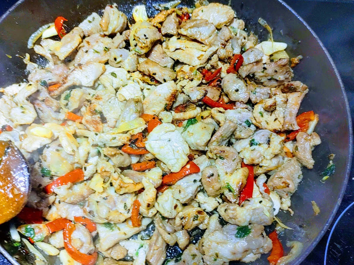 Rezept: Gyros aus der Pfanne Bild Nr. 15535 Gyros aus der Pfanne - Rezept - Bild Nr. 15535