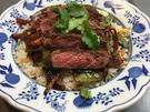 Steakstreifen auf süß-saurem Wok-Gemüse - Rezept - Bild Nr. 15537