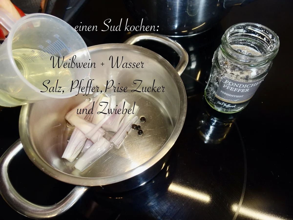 Pochiertes Welsfilet in Meerrettich - Sahnesauce - Rezept - Bild Nr. 15560