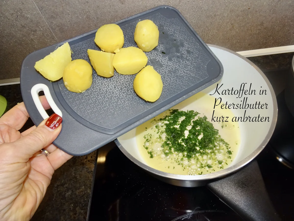 Pochiertes Welsfilet in Meerrettich - Sahnesauce - Rezept - Bild Nr. 15573