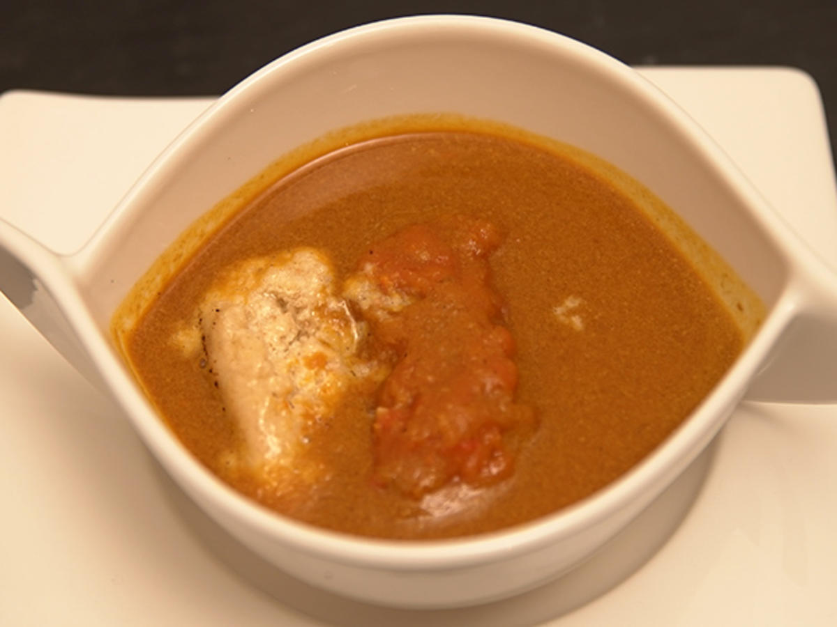 Paprika Kürbis Suppe mit Maultaschen - schnell - von Das perfekte Dinner