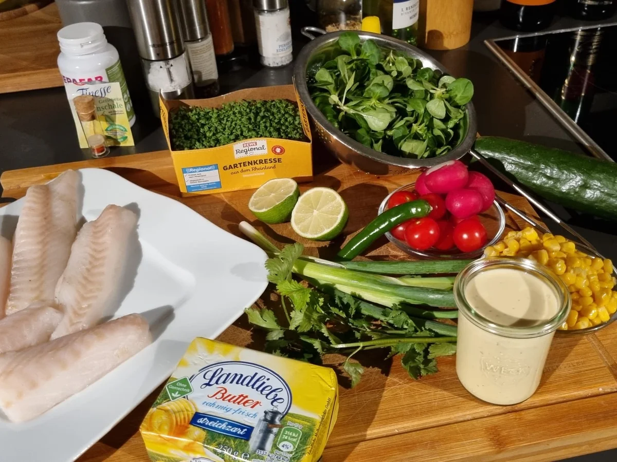 Rezept: Winterkabeljau trifft Frühlingsbett Bild Nr. 15534 Winterkabeljau trifft Frühlingsbett - Rezept - Bild Nr. 15534