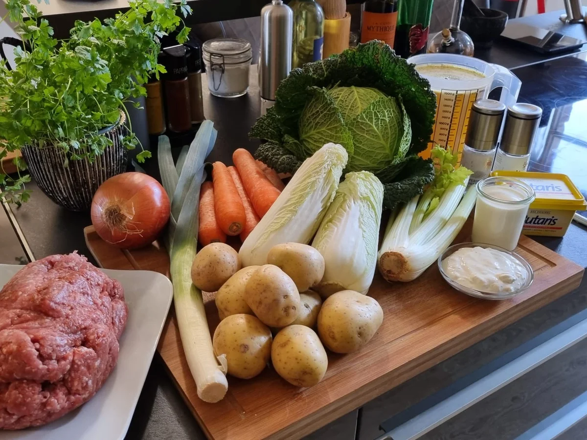 Wirsing Eintopf mit Hackbällchen - Rezept - Bild Nr. 15557