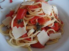 Ofentomaten-Spaghetti - Rezept - Bild Nr. 15541