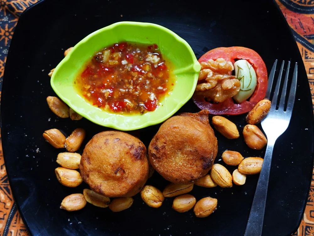 Rezept: Gefüllte Auberginen im Teigmantel – Jiao Zan Qie Bing Bild Nr. 15556 Gefüllte Auberginen im Teigmantel – Jiao Zan Qie Bing - Rezept - Bild Nr. 15556