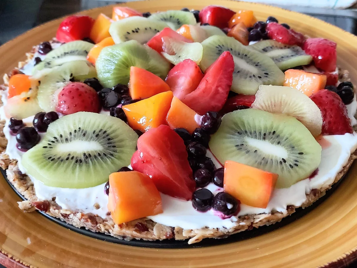 Gesunde Pizza zum Frühstück - Rezept - Bild Nr. 15559