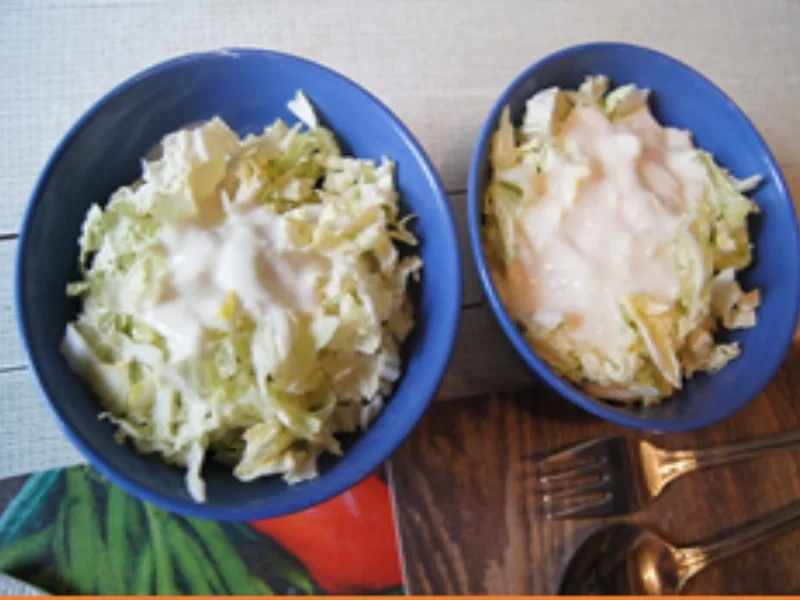 Geschmortes Rindfleisch mit Spätzle und Chinakohlsalat - Rezept - Bild Nr. 15566