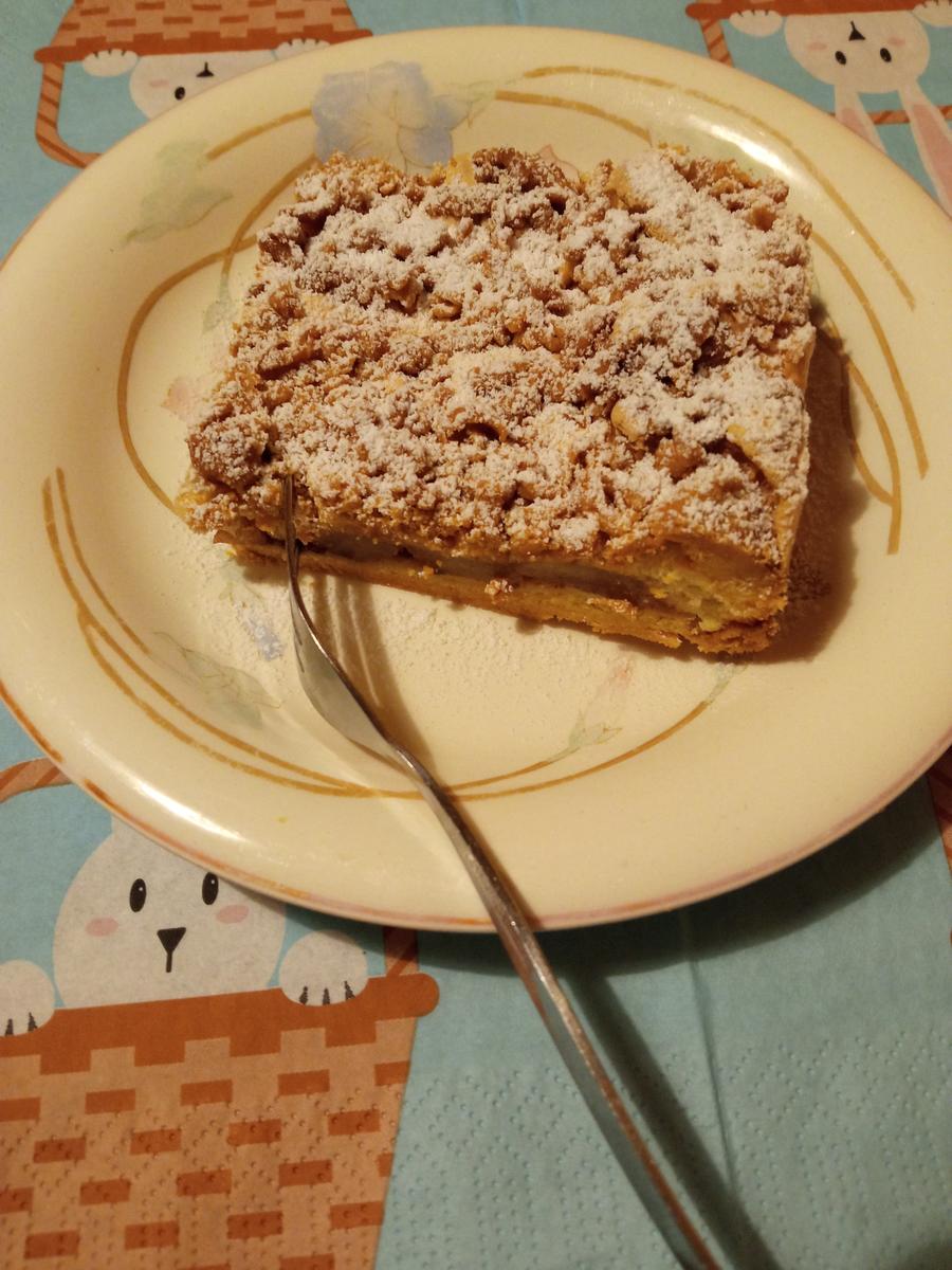 Polnischer Apfelkuchen zur kochbar Challenge März 2022 - Rezept - Bild Nr. 15567