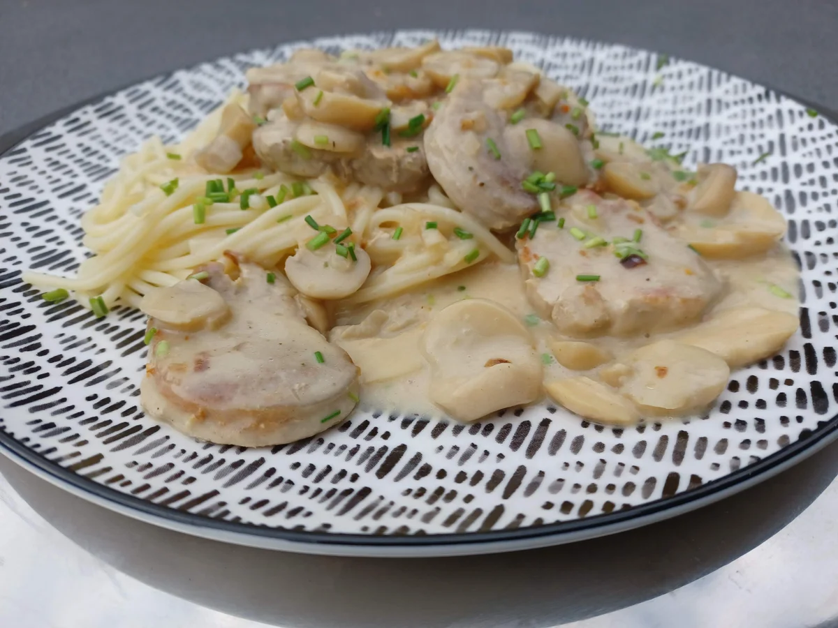 Rezept: Schweinefilet in Sahnesoße Bild Nr. 15559 Schweinefilet in Sahnesoße - Rezept - Bild Nr. 15559