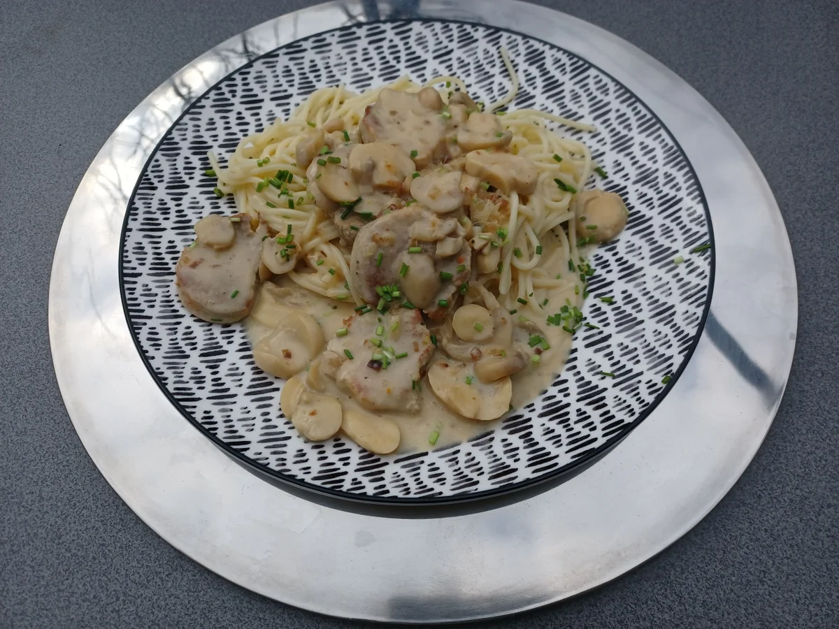 Rezept: Schweinefilet in Sahnesoße Bild Nr. 15567 Schweinefilet in Sahnesoße - Rezept - Bild Nr. 15567