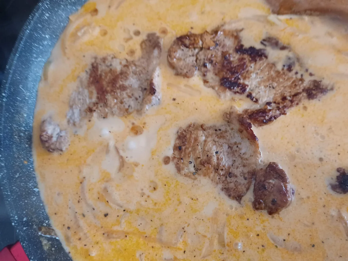 Zwiebel - Sahne - Schnitzel - Rezept - Bild Nr. 15569