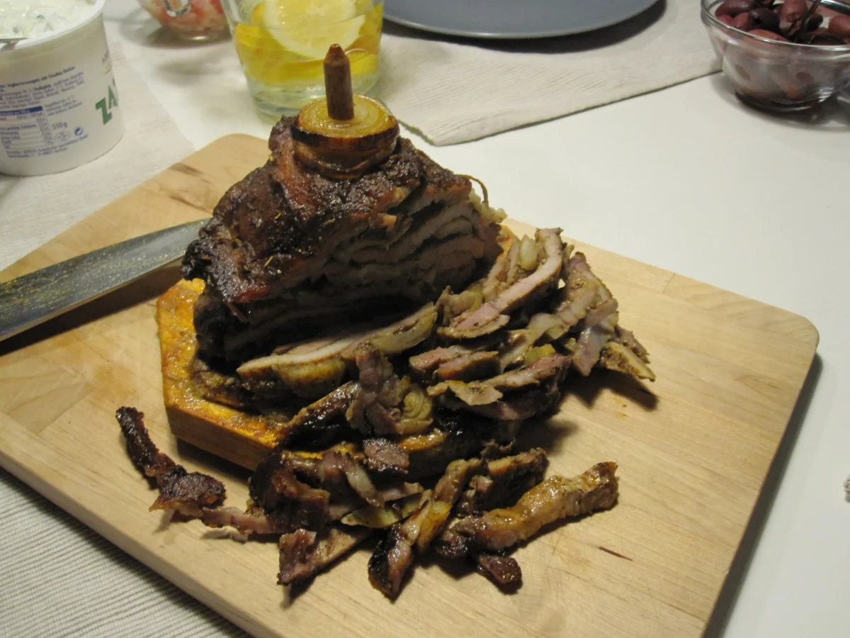 Gyros vom Holzspieß aus dem Backofen - Rezept - Bild Nr. 15576