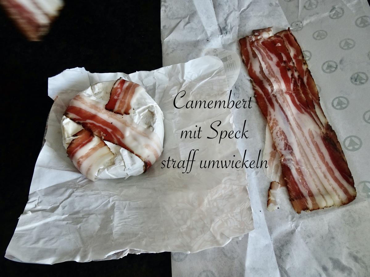 Camenbert im Speckmantel gebraten - Rezept - Bild Nr. 15586