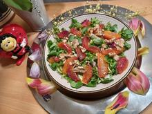 Salat / Feldsalat mit Blutorangen - Rezept - Bild Nr. 2