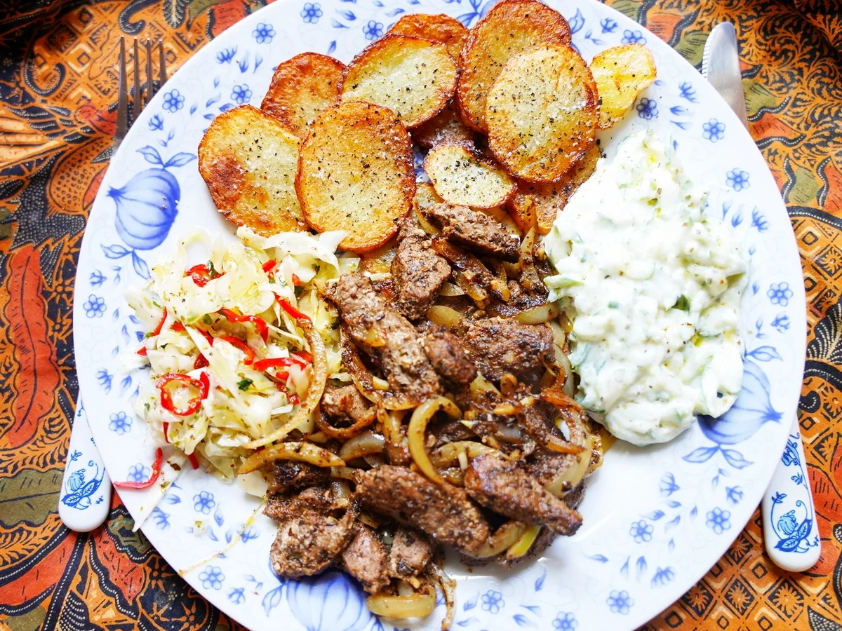 Gyros ala Kamari Beach - Rezept - Bild Nr. 3