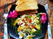 Exotischer, gemischter Krautsalat "Lotus Garden" - Rezept - Bild Nr. 15590