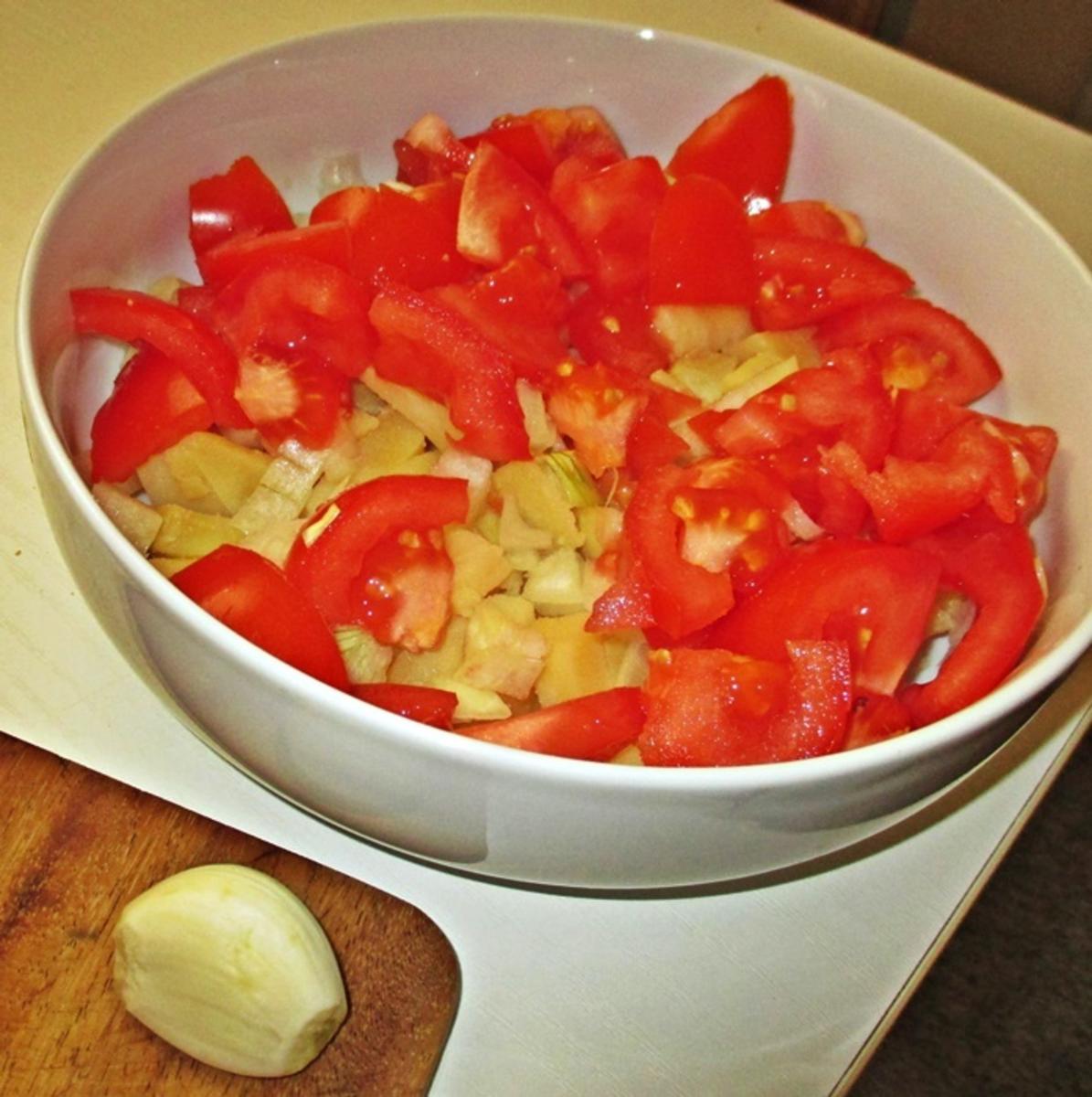 Tomatensuppe italienischer Art - kulinarische Weltreise 03-2022 - Rezept - Bild Nr. 5